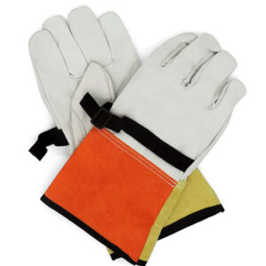 Guante De Vaqueta Dieléctrico Con Correa